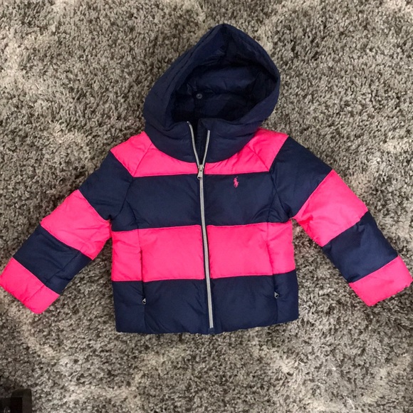 polo toddler girl coat